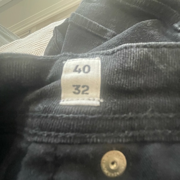 Black Stretch Jack & Jones Slim Jean 40/32 - Picture 7 of 9